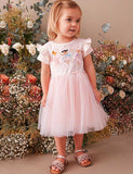 Ballet Girl Printed Tulle Dress - Mini Taylor