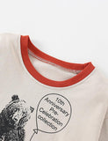 Balloon and Bear Printed Long-Sleeved T-shirt - Mini Taylor