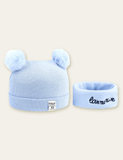 Bear Ear Hat + Scarf - Mini Taylor
