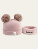 Bear Ear Hat + Scarf - Mini Taylor