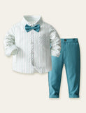 Bow Tie Striped Party Set