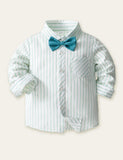 Bow Tie Striped Party Set - Mini Taylor