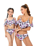 Butterfly Print Family Matching Swimsuit - Mini Taylor