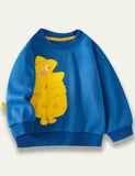 Cartoon Dinosaur Sweatshirt