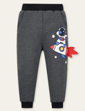 Cartoon Printed School Sweatpants - Mini Taylor