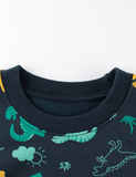 Children's Dinosaur Printed Sweatshirt - Mini Taylor