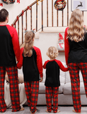 Christmas Hat Printed Family Matching Pajamas - Mini Taylor