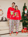 Christmas Little Monster Printed Family Matching Pajamas - Mini Taylor