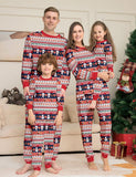 Christmas Snowman Striped Printing Family Machting Pajamas (Pet Size Available) - Mini Taylor