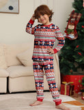 Christmas Snowman Striped Printing Family Machting Pajamas (Pet Size Available) - Mini Taylor