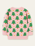 Christmas Tree Full Printed Sweatshirt - Mini Berni