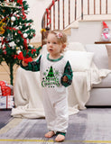 Christmas Tree Plaid Letters Printed Family Matching Pajamas - Mini Taylor