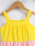 Colorblock Suspender Dress - Mini Taylor