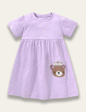 Cute Bear Pocket Dress - Mini Taylor