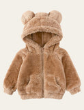 Cappotto spesso di orso carino