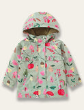 Cute Cartoon Print Coat - Mini Taylor