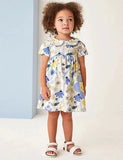 Cute Flower Appliqué Dress - Mini Taylor