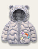 Cute Monkey Shiny Cotton Coat - Mini Taylor