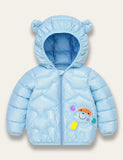 Cute Monkey Shiny Cotton Coat - Mini Taylor