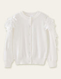 Cute Wings Design Button Sweater Cardigan - Mini Taylor