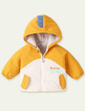 Dinosaur Even Hat Clip Cotton Jacket - Mini Taylor