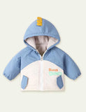 Dinosaur Even Hat Clip Cotton Jacket - Mini Taylor