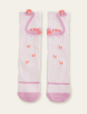 Dinosaur Flamingo Printed Knee Socks - Mini Taylor