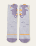 Dinosaur Flamingo Printed Knee Socks - Mini Taylor