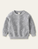 Dinosaur Full Printed Sweatshirt - Mini Taylor