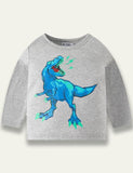 Dinosaur Long Sleeve T-shirt - Mini Taylor