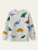 Dinosaur Printed Sweatshirt - Mini Taylor