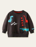 Dinosaur Printed Sweatshirts - Mini Taylor