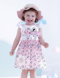 Easter Bunny Print Bow Dress - Mini Taylor