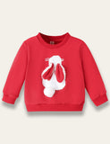 Easter Bunny Print Sweatshirt - Mini Taylor