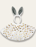 Easter Party Skirt + Bunny Hair Accessory - Mini Taylor