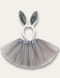 Easter Party Skirt + Bunny Hair Accessory - Mini Taylor