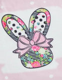 Easter Short Sleeve Bow Bunny T-Shirt+Flared Pants - Mini Taylor