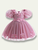 Elegant Fluffy Princess Tulle Party Dress - Mini Taylor