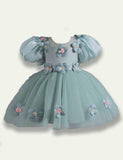 Elegant Fluffy Princess Tulle Party Dress - Mini Taylor