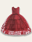 Elegant Lace Princess Dress - Mini Taylor