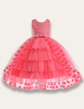 Elegant Lace Princess Dress - Mini Taylor