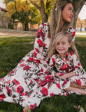 Family Matching Floral Dress - Mini Taylor