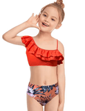 Family Matching Leaf Swimsuit - Mini Taylor