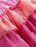 Flamingo Appliqué Tulle Dress - Mini Taylor