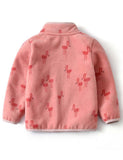 Flamingo Print Polar Fleece Jacket - Mini Taylor