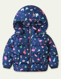 Flamingo Printed down Jacket - Mini Taylor