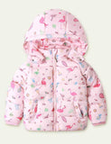 Flamingo Printed down Jacket - Mini Taylor