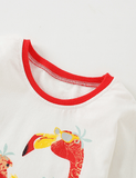 Flamingo Printed Long-Sleeved T-shirt - Mini Taylor