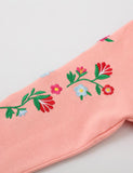 Floral Embroidered Long-Sleeved Sweater - Mini Taylor