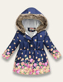 Floral Print Cotton Coat - Mini Taylor